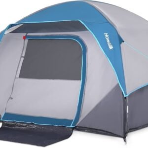 4-Person Waterproof Family Camping Tent with Removable Rainfly & Carry Bag – Easy Setup Outdoor Tent